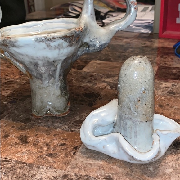 Ceramics Female and Male anatomy sculpture - Picture 4 of 5